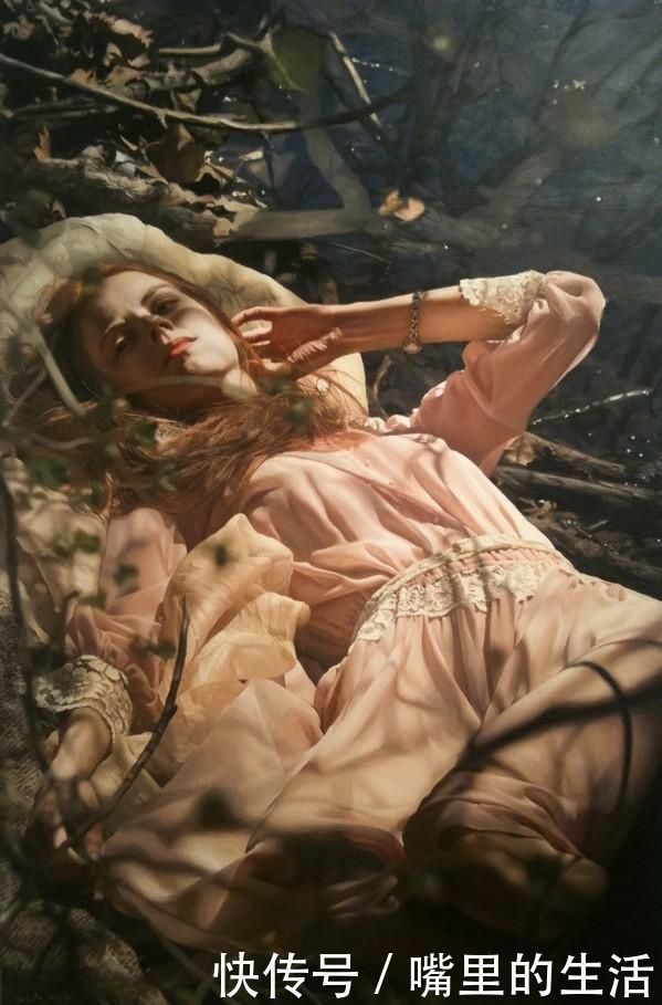 性感|以色列艺术家画出逼真美女油画，身姿曼妙，性感无比