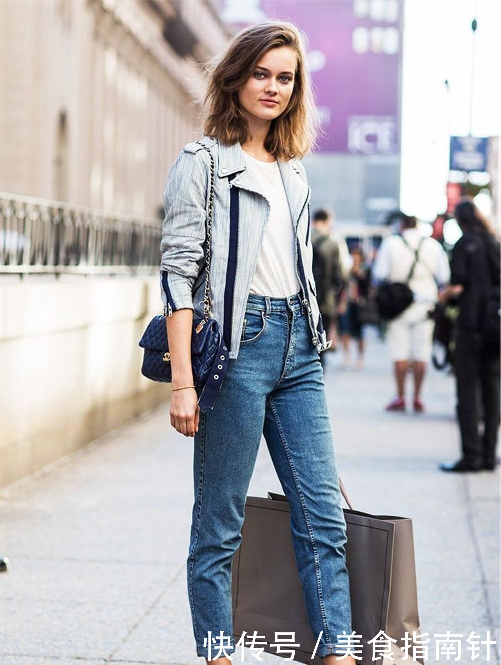 小个子|今年流行的新穿法“牛仔裤+高跟鞋”,显高又显腿长,小个子都爱