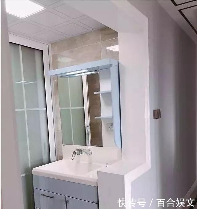 台面|晒晒即将入住108平新房,客厅漂亮极了,玄关鞋柜好实用