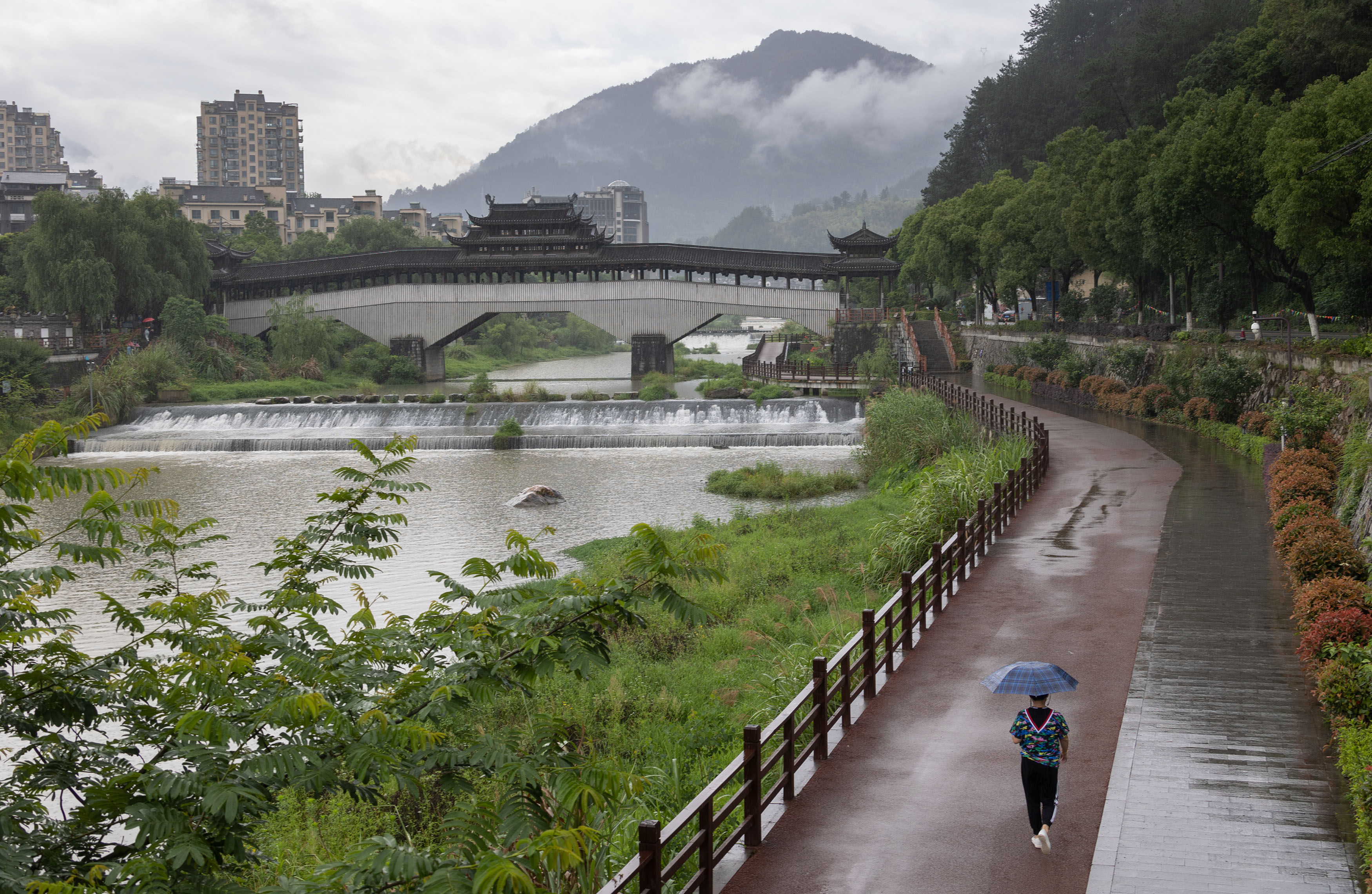 |景宁：畲乡雨景美如画|组图| 畲乡雨景美