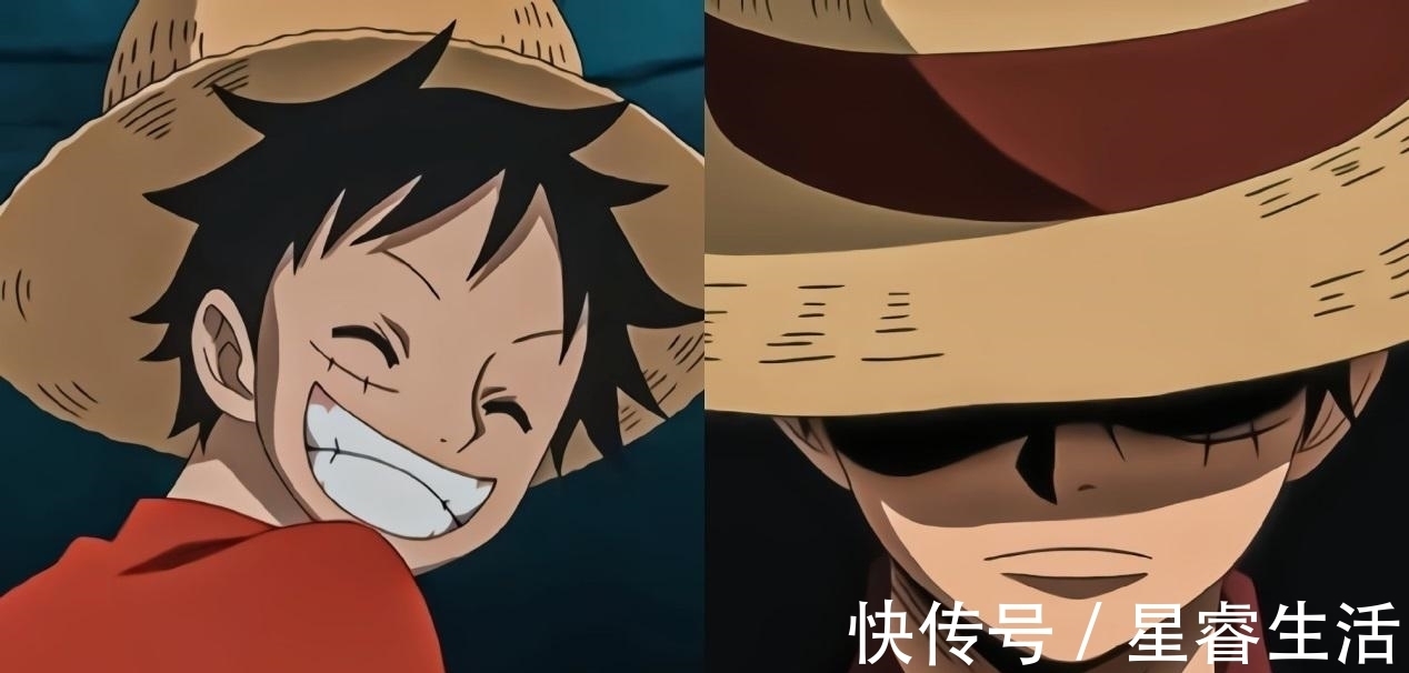 反差感|拥有反差感的动漫角色，五条悟颜值提升，路飞的气场变化太大