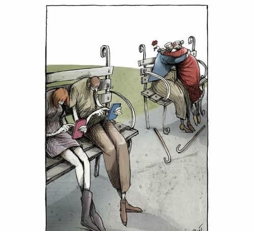 智能设备|揭示了当今世界的苛刻真理的20幅讽刺插画