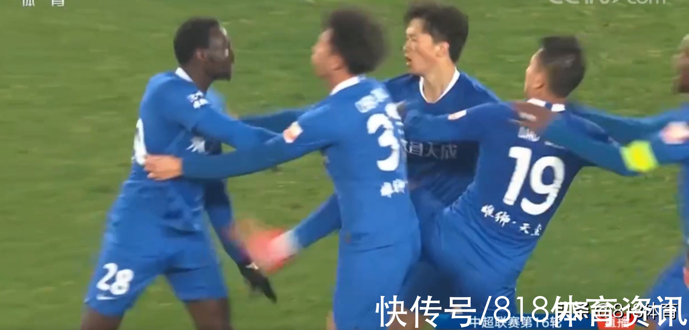 滄州雄獅|活久見!滄州雄獅隊員場上互毆,外援桑格爾揮起老拳,廖承堅回踹他