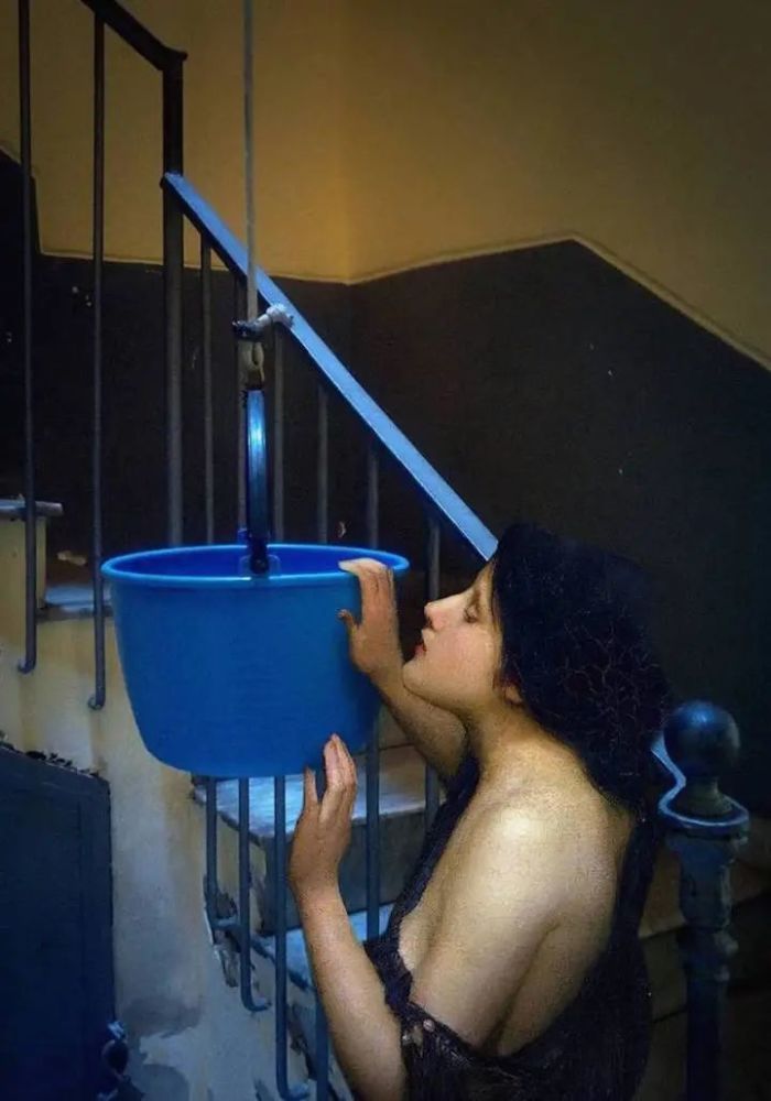 油画中的美人都跑了出来,就藏在我们周围,你能发现她们吗