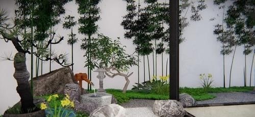 别墅花园设计:花园单调无味?偷偷加入这些小品,美出另一个境界