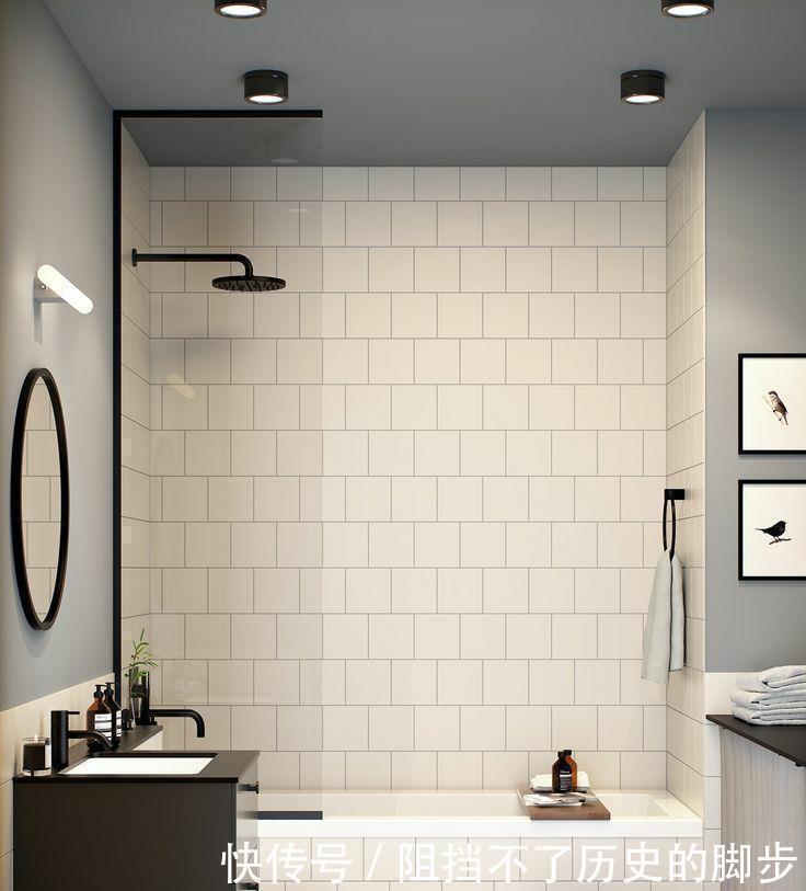 壁挂式|看完这些卫生间，真想回去重装了，太漂亮实用，还干湿分离