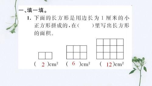 小学三年级数学下册重点：面积，面积如何学习？建议收藏！