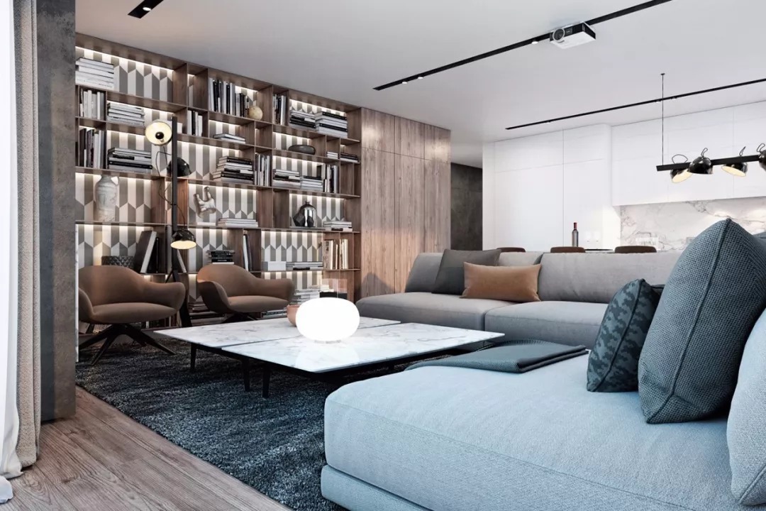 书籍@书房已经落伍啦,现在流行的是家庭图书馆!