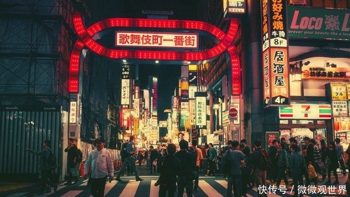 夜色|夜色下的日本东京 就是一个不夜城