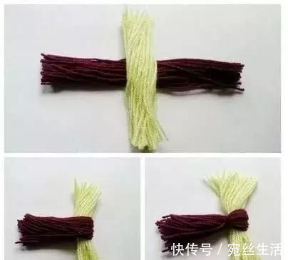 织毛衣剩下一点毛线，留着做什么DIY小鸟玩偶吧，孩子可喜欢了