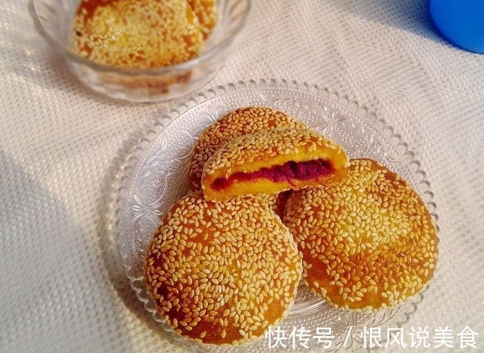 这个饼子不用放一滴水，一周吃一次都不过瘾