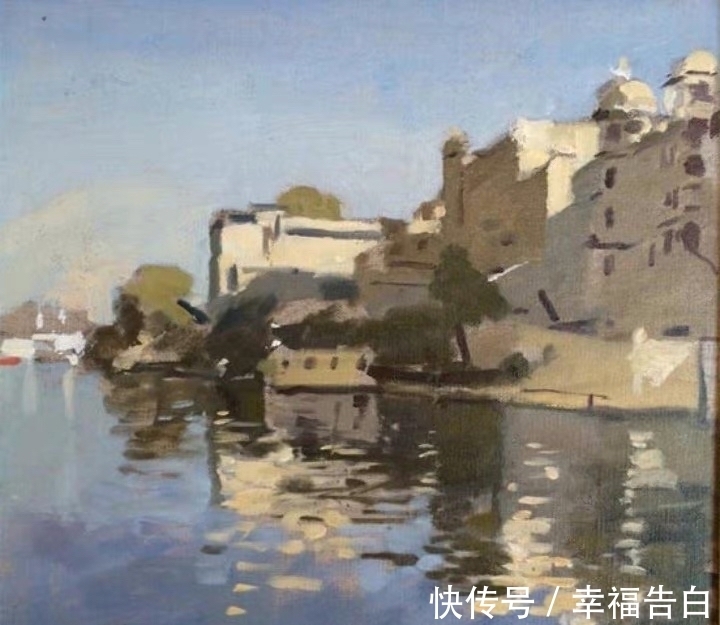 作品!英国画家 Ken Howard人物、风景作品集