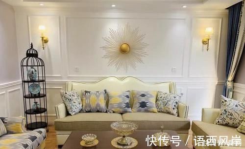 背景墙|老婆装修的新房,全屋美到心尖上!衣帽间好实用,太喜欢啦