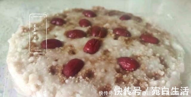 糯米|两勺糯米粉一把大红枣，做出夹心枣泥糕，香甜软糯，比面包还好吃