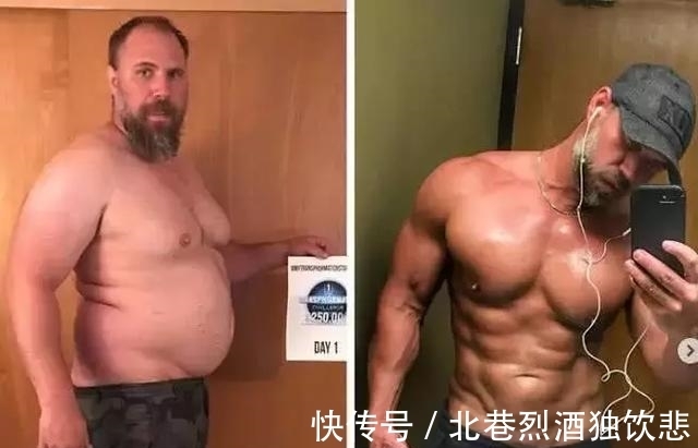 健身|大叔担心体重影响家庭幸福，坚持健身5个月，减肉83斤