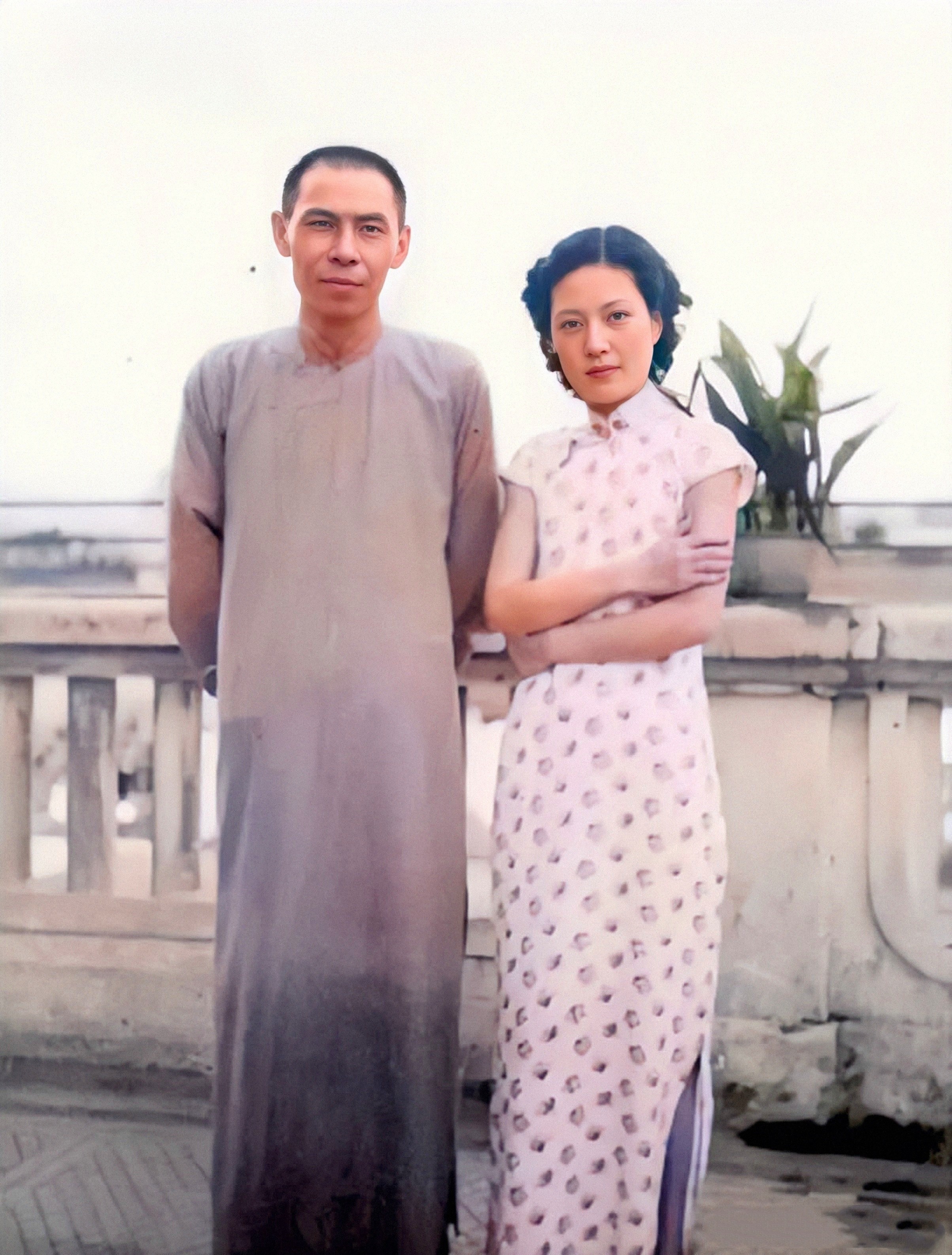 真实写照|4张罕见照:民国时期职业收尸人的真实写照,图4军阀张宗昌的“洋太太”