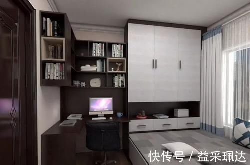 书桌|小卧室不要再买床了,头次见有钱人做这种设计,省钱实用又好看