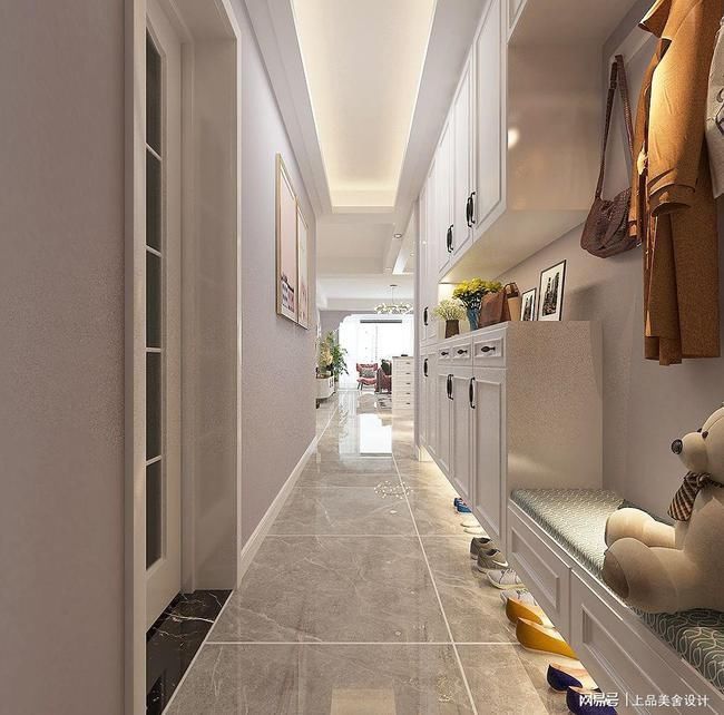 鞋柜|发现一户很好看的北欧风装修，全屋材质简单，配色简单，却很温馨