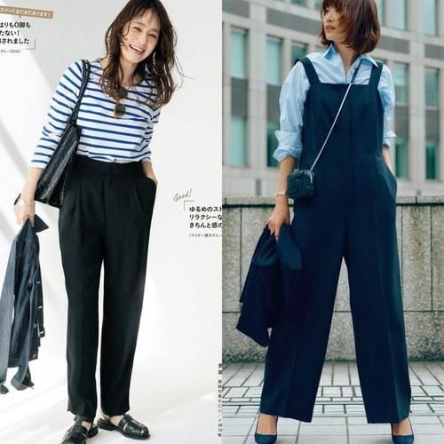 黑裤|秋天“小黑裤”的穿搭思路,这样穿既利落又有温柔气质