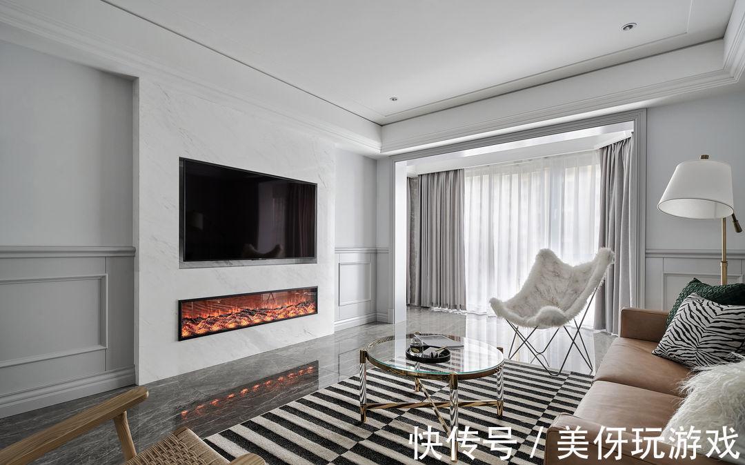 储物空间|轻奢四居室,打造业主的私人工作区,满足日常的生活所需