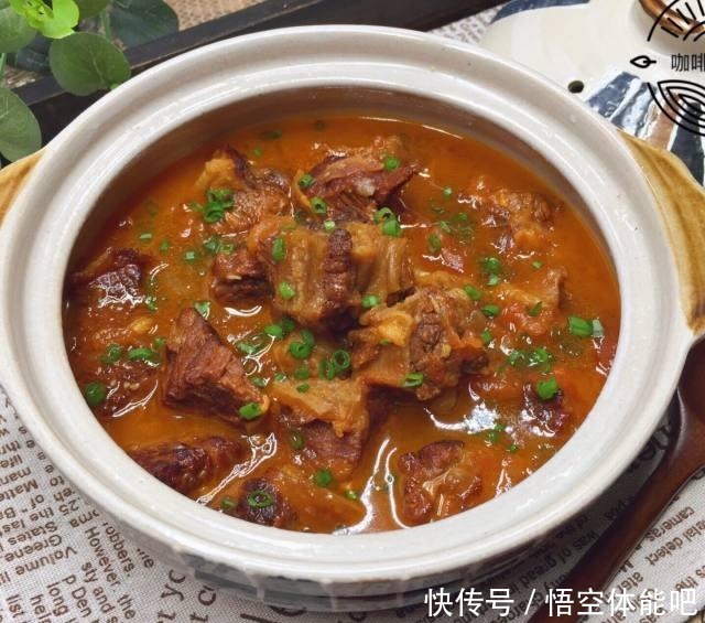 番茄炖牛腩,软烂入味,超级下饭