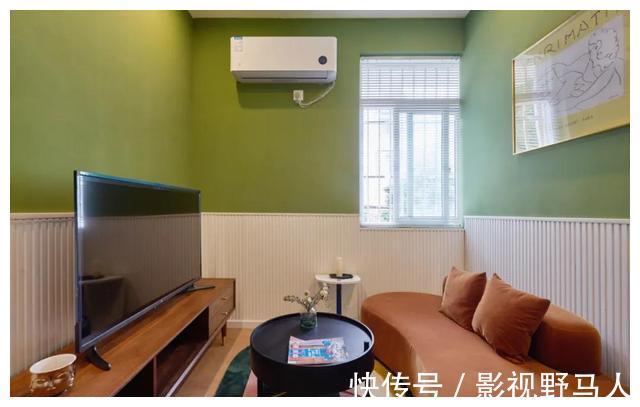 厨房|设计师爆改55㎡老破小,配色高级、功能齐全,进屋就被迷住了!