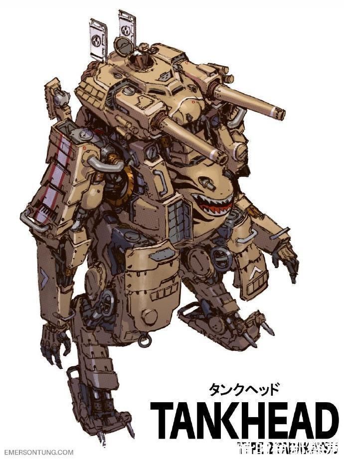 机甲|模玩控:不同国家的机甲设计,人形坦克、螃蟹、鸡机甲大家喜欢哪个?