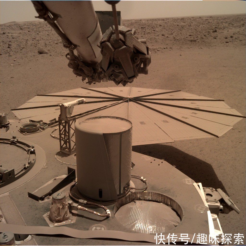 電力不足！火星洞察號緊急進入休眠狀態，6張自拍照讓人擔憂