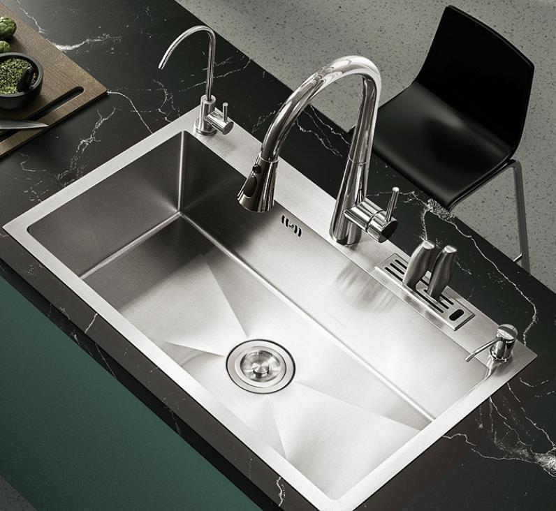 优点|你家厨房不好用,一半原因是水槽选错了!锅都放不进去,到处滴水