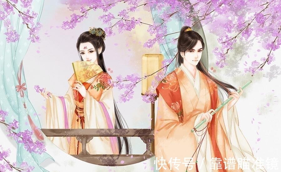 彩霞如锦,任我凭栏品,拥着芬芳花前饮,玉手云鬟香沁