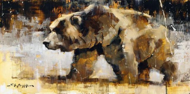 马克汉姆$动物锦集,加拿大画家杰里·马克汉姆作品欣赏