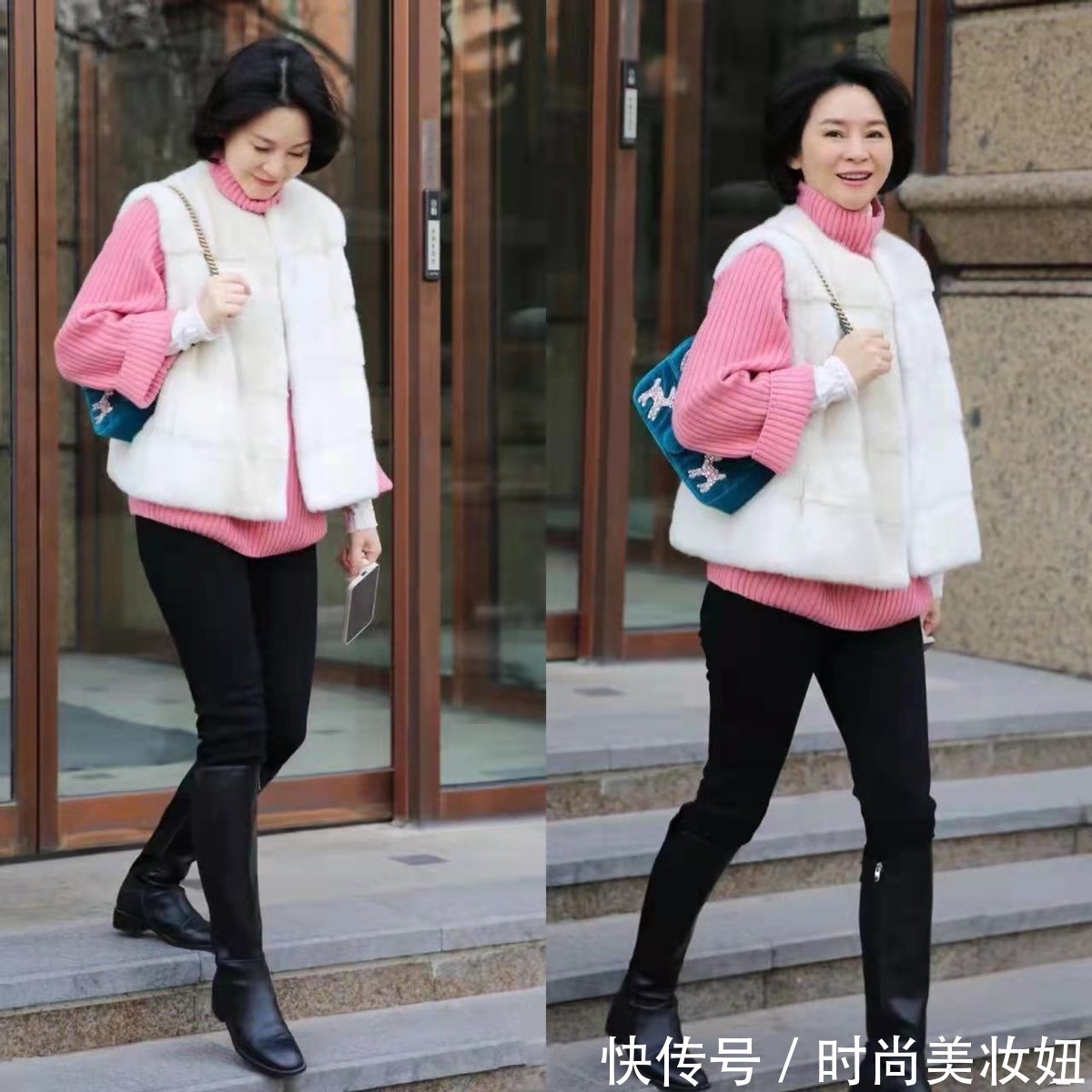 半身裙 越老越“时髦”的60岁女人,穿衣大胆又洋气,比年轻人会穿