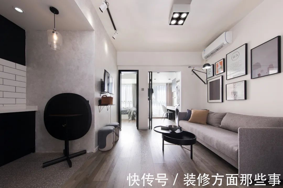 榻榻米床|房子不需要太大,有套这样的45㎡单身公寓,一个人住不要太舒服!