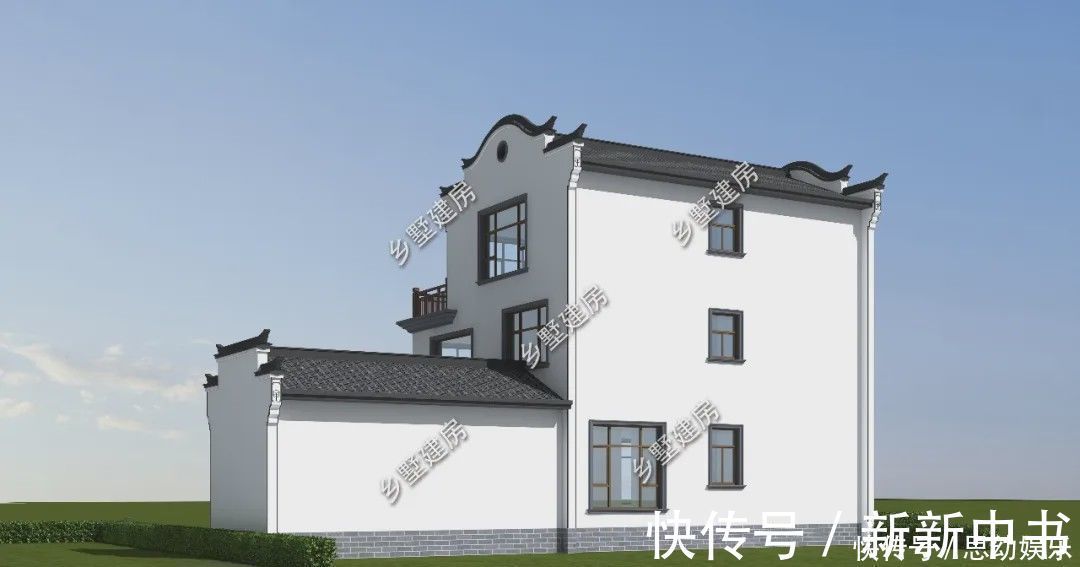 庭院深深|116平三层中式别墅,美到心坎里,看过收藏才不后悔