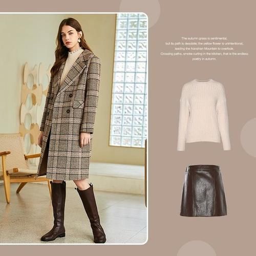 色系|冬天穿毛呢大衣怎么搭?今年流行这些穿法,照着穿时髦又显气质