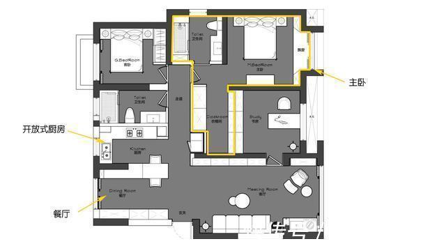 三居室|看完这个三居室装修案例,终于找到理想中家的样子,以后照着装!