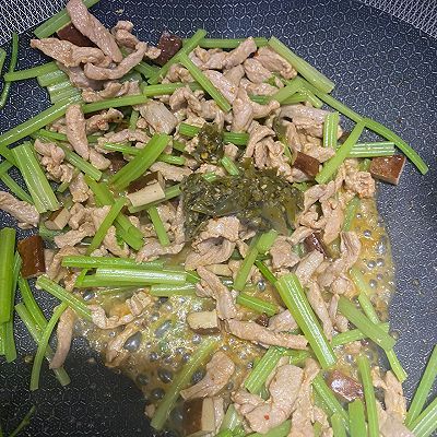 麻辣豆腐干|芹菜香干炒肉丝