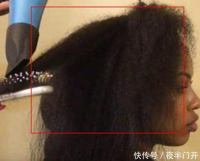 头发|非洲姑娘爆炸头拉直有多难?看完理发师操作过程,忍不住想大笑!