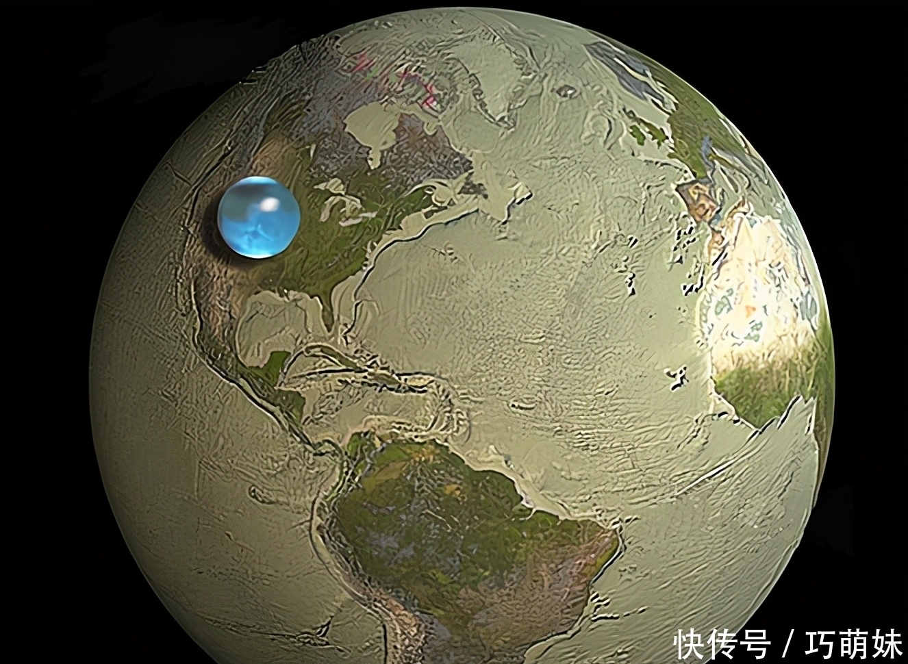 地球是怎么防水的?为何水没有全部渗入地下,而是留在地球表面?