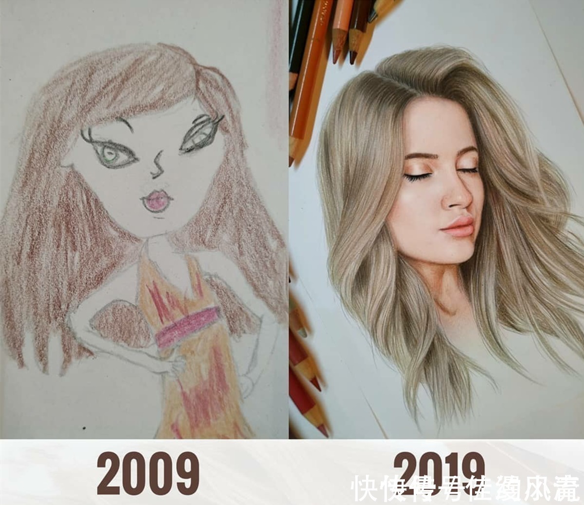 绘画$从手残到大师,画师用自己的经历告诉人们,只要坚持就能实现梦想