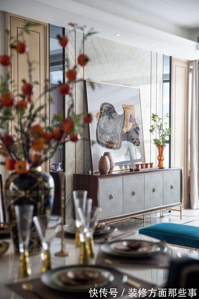 睡眠质量|180平新中式四居室,东方印象使人回味无穷