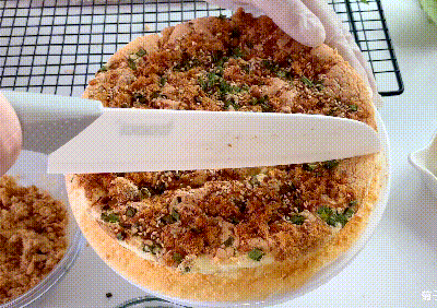 #健康甜蜜烘焙料理#?肉松蛋糕?