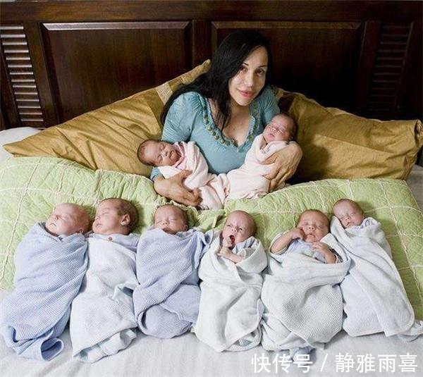 纳迪亚|一次生下8胞胎,抚养14个孩子的单身妈妈,如今怎么样了