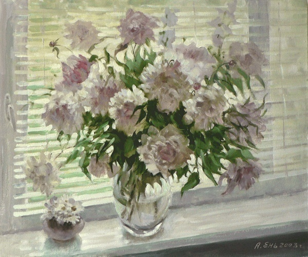 画家#乌克兰画家亚历山大·耶尼的油画,雅致!