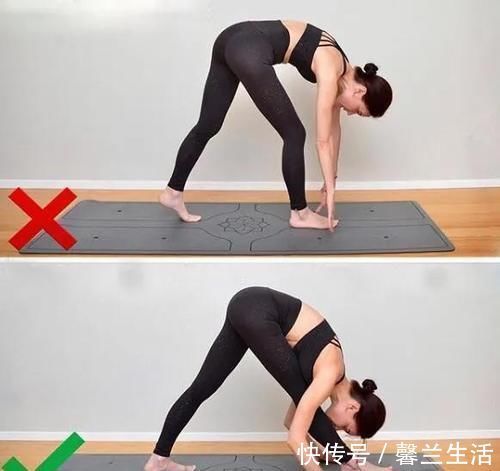 体式|20个最容易做错的瑜伽体式,第1个很多人做错了