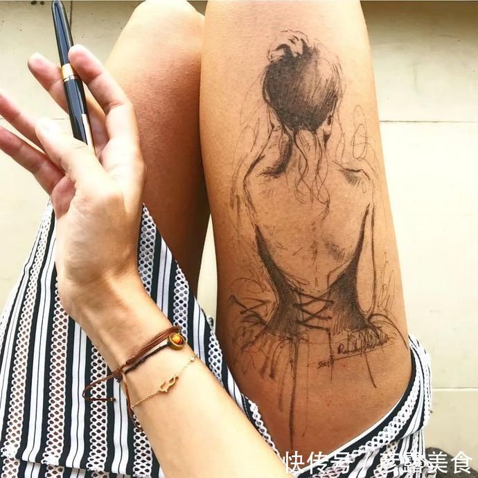 大腿#当她们掀开裙子,露出“惊艳”的大腿时,所有人都看呆了