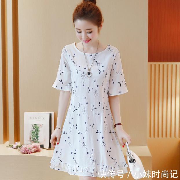 时尚|甜美可爱的连衣裙,气质高雅,尽显时尚女性之美