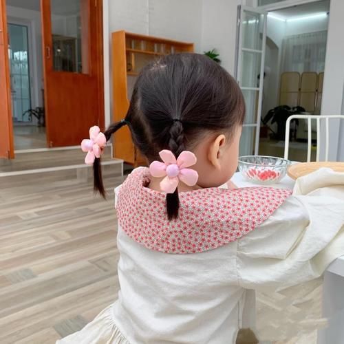 发箍|宝宝短发怎么扎简单好看,软萌又调皮的儿童扎发,简单易上手