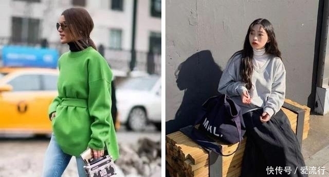 今年开春不流行单穿卫衣了,建议叠穿混搭,这3种搭配可以参考