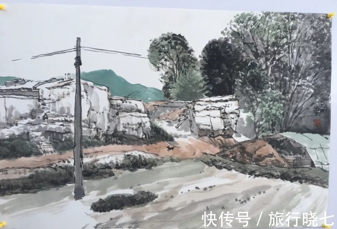 中国画#王正刚,庞俊作品,入选2021年“八大山人”全国中国画作品选